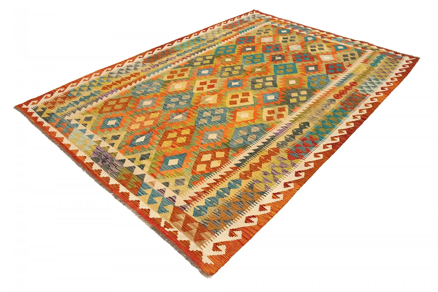 Orientalsk kelimteppe 302 x 201 cm