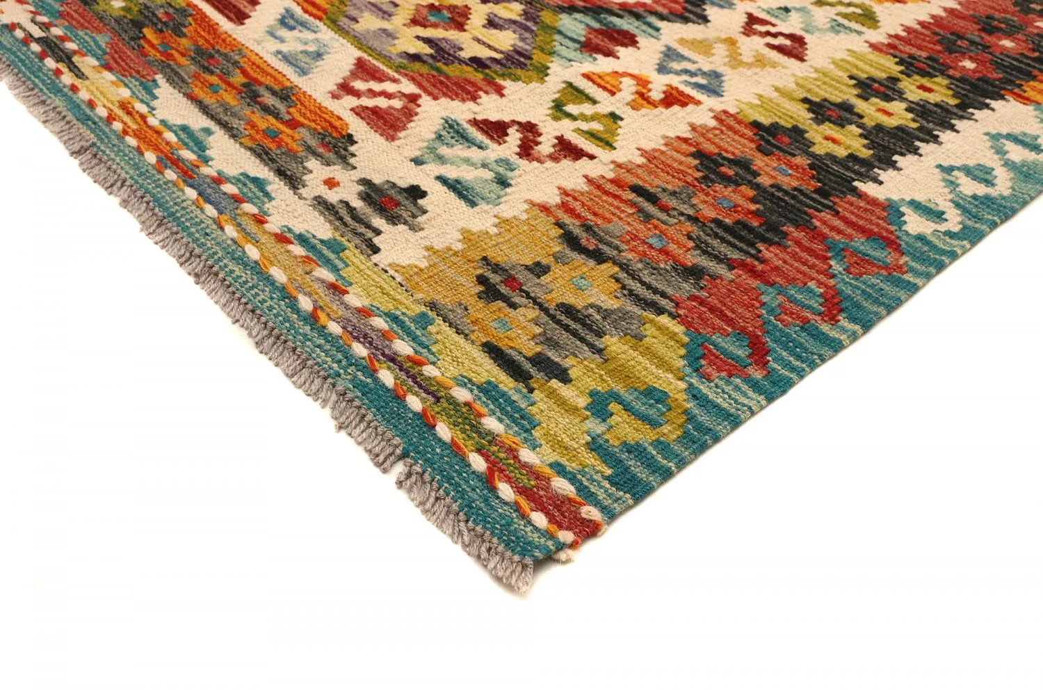 Orientalsk kelimteppe 194 x 145 cm