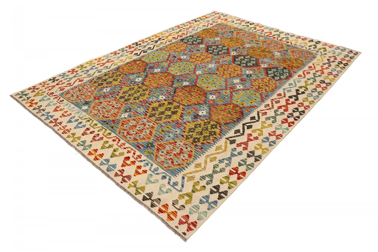 Orientalsk kelimteppe 298 x 211 cm