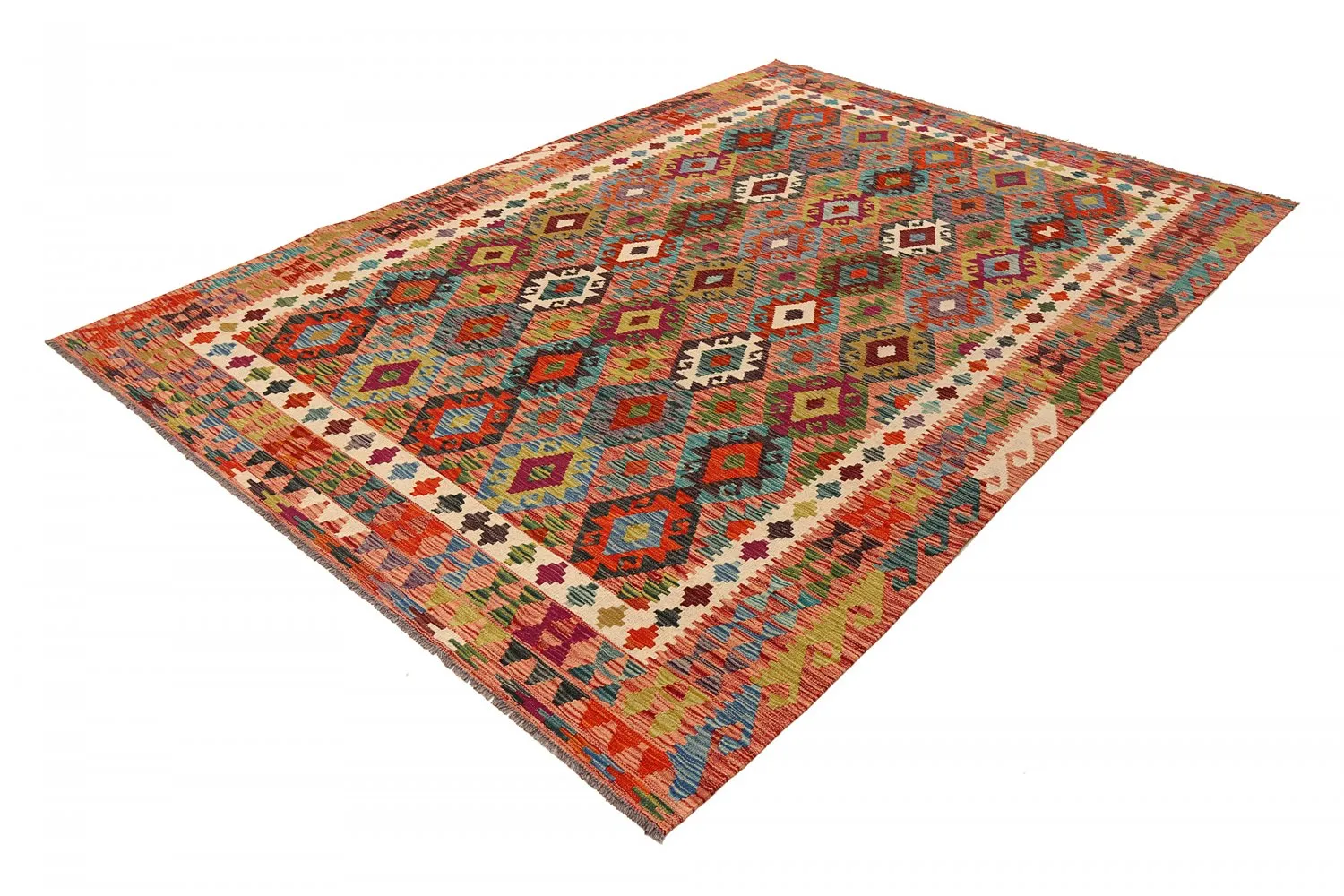Orientalsk kelimteppe 298 x 204 cm