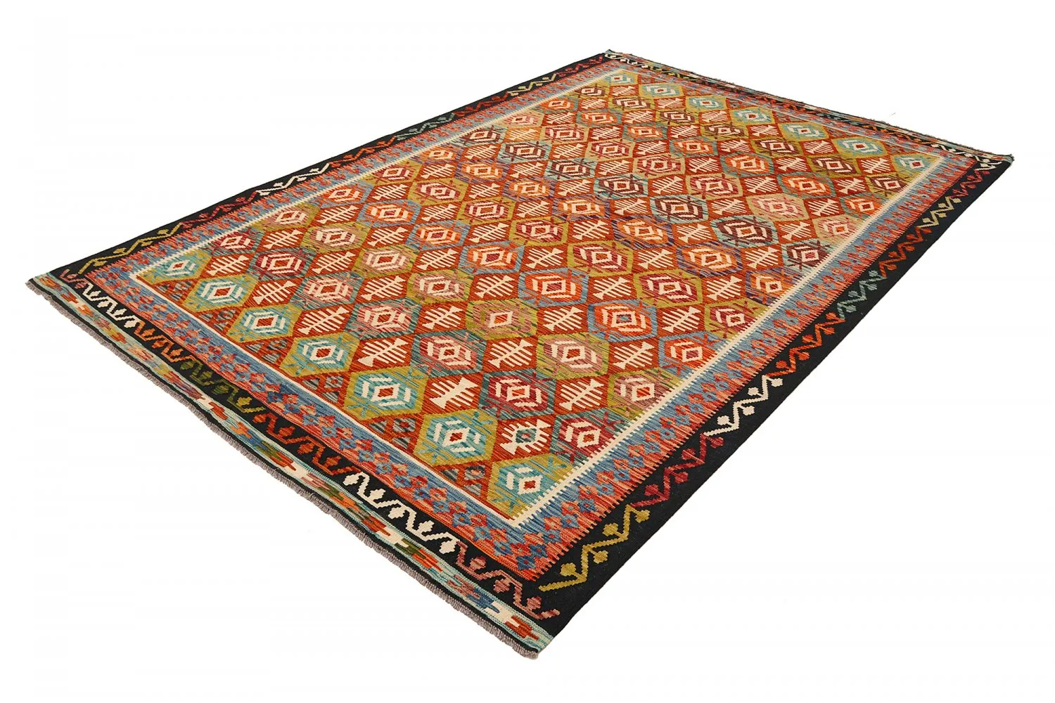 Orientalsk kelimteppe 305 x 202 cm