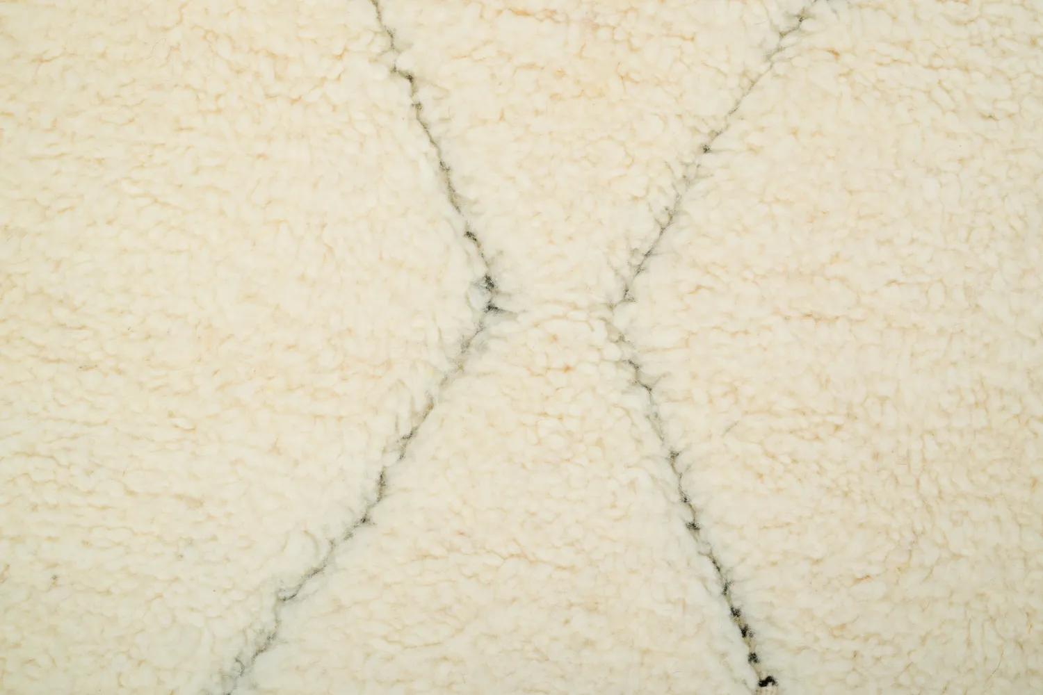 Kelim-teppe Marokkansk Beni Ourain 165 x 245 cm