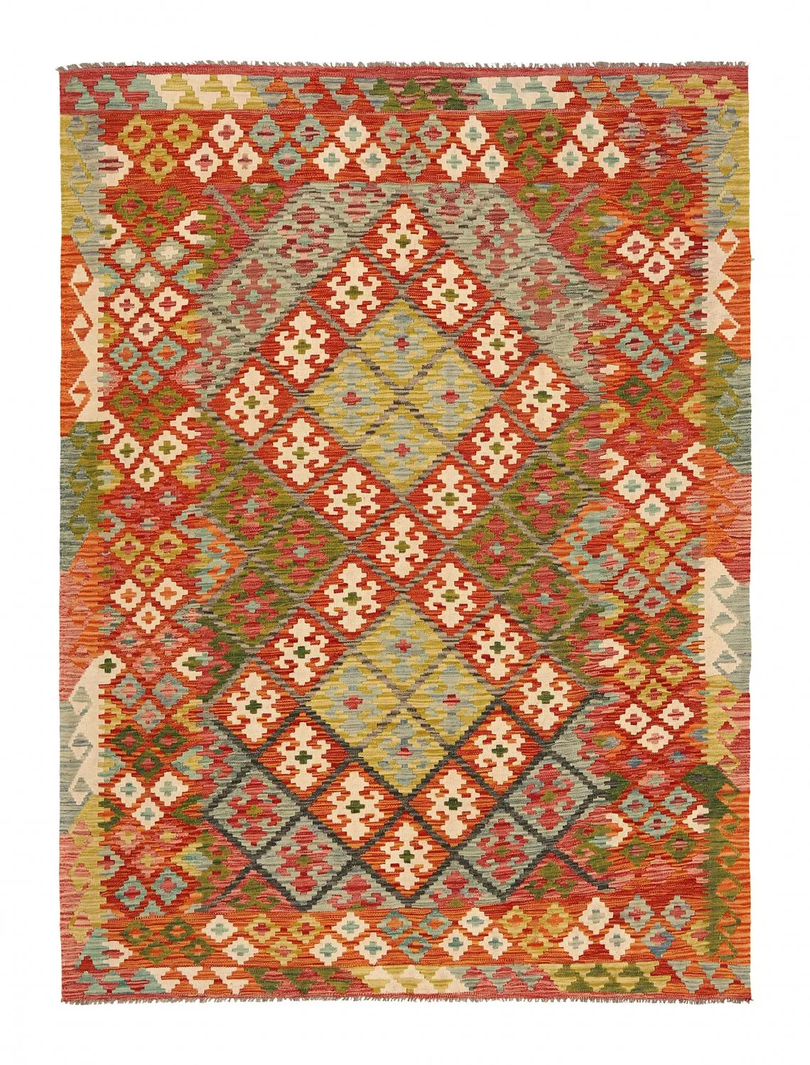 Orientalsk kelimteppe 244 x 179 cm