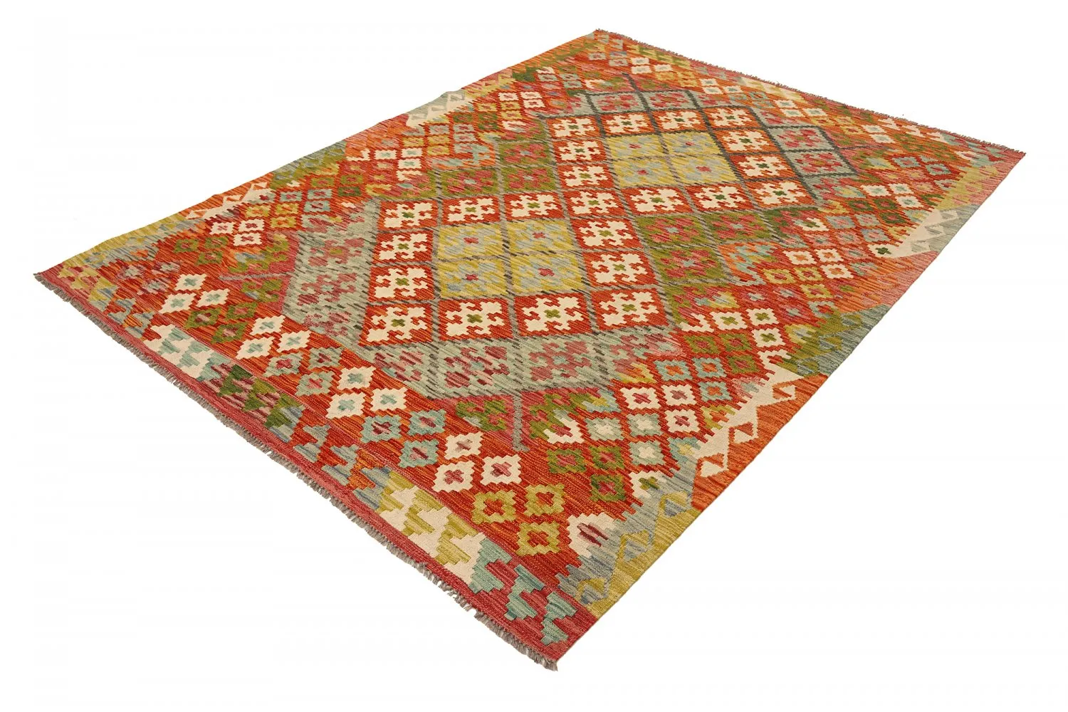 Orientalsk kelimteppe 244 x 179 cm