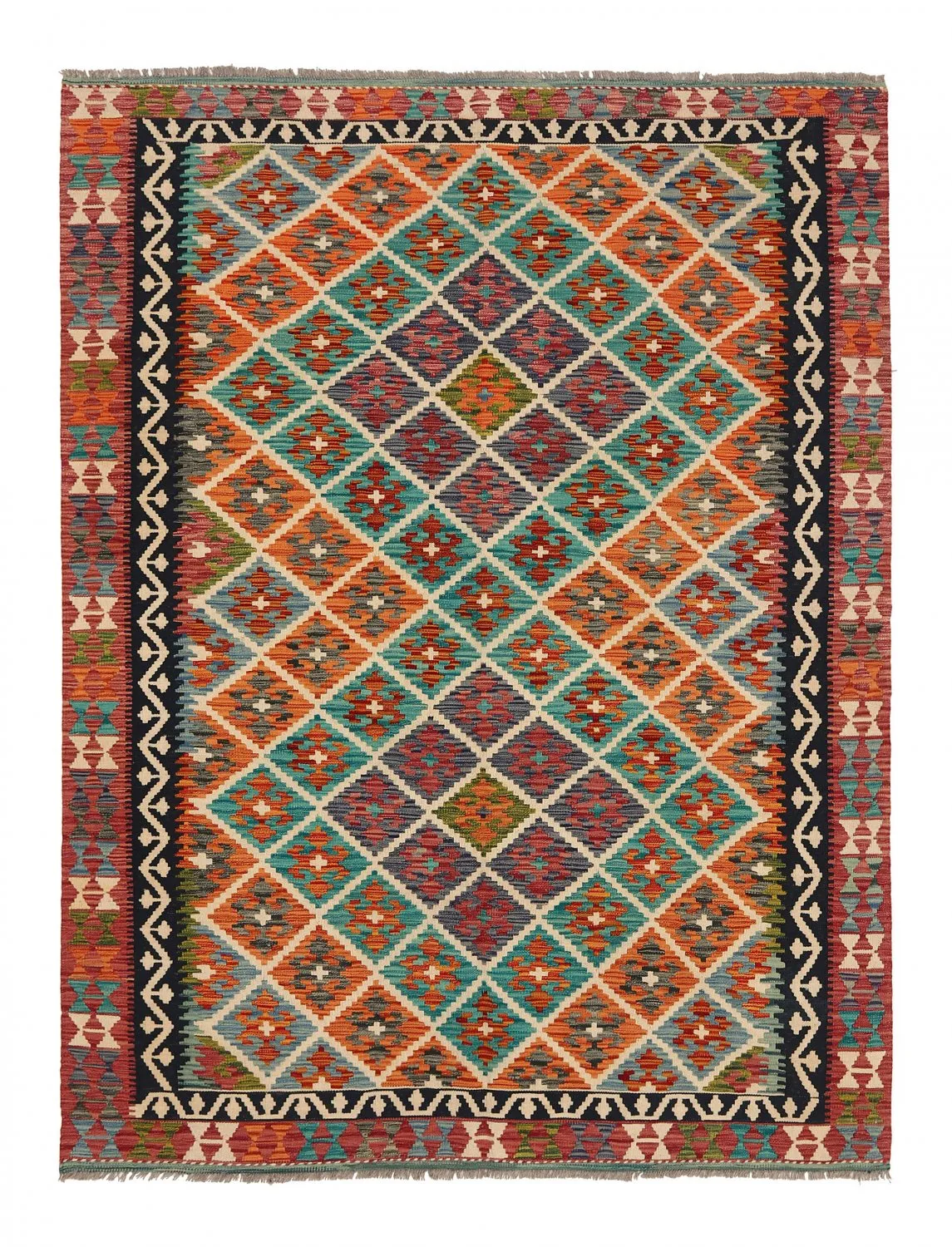 Orientalsk kelimteppe 242 x 181 cm