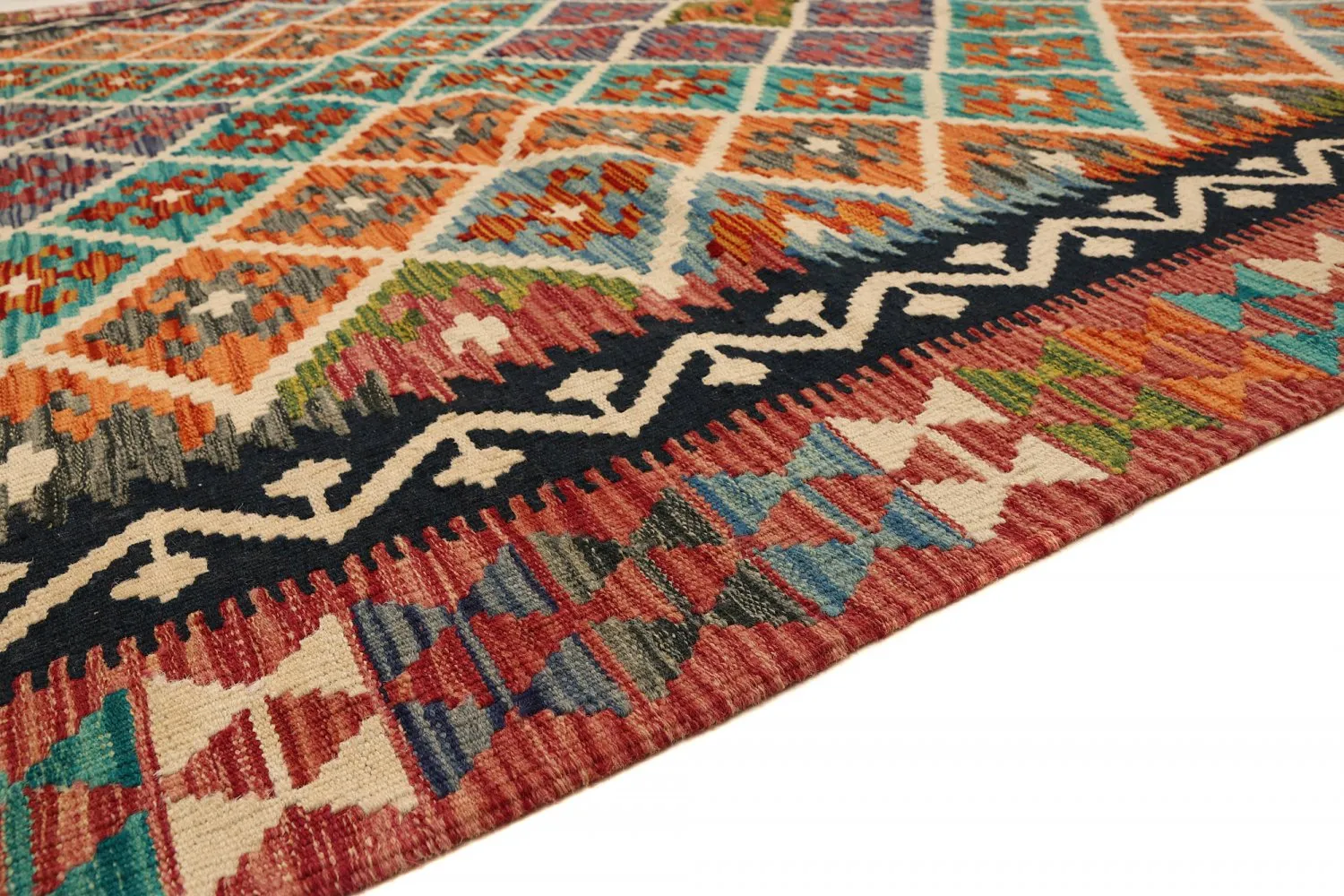 Orientalsk kelimteppe 242 x 181 cm