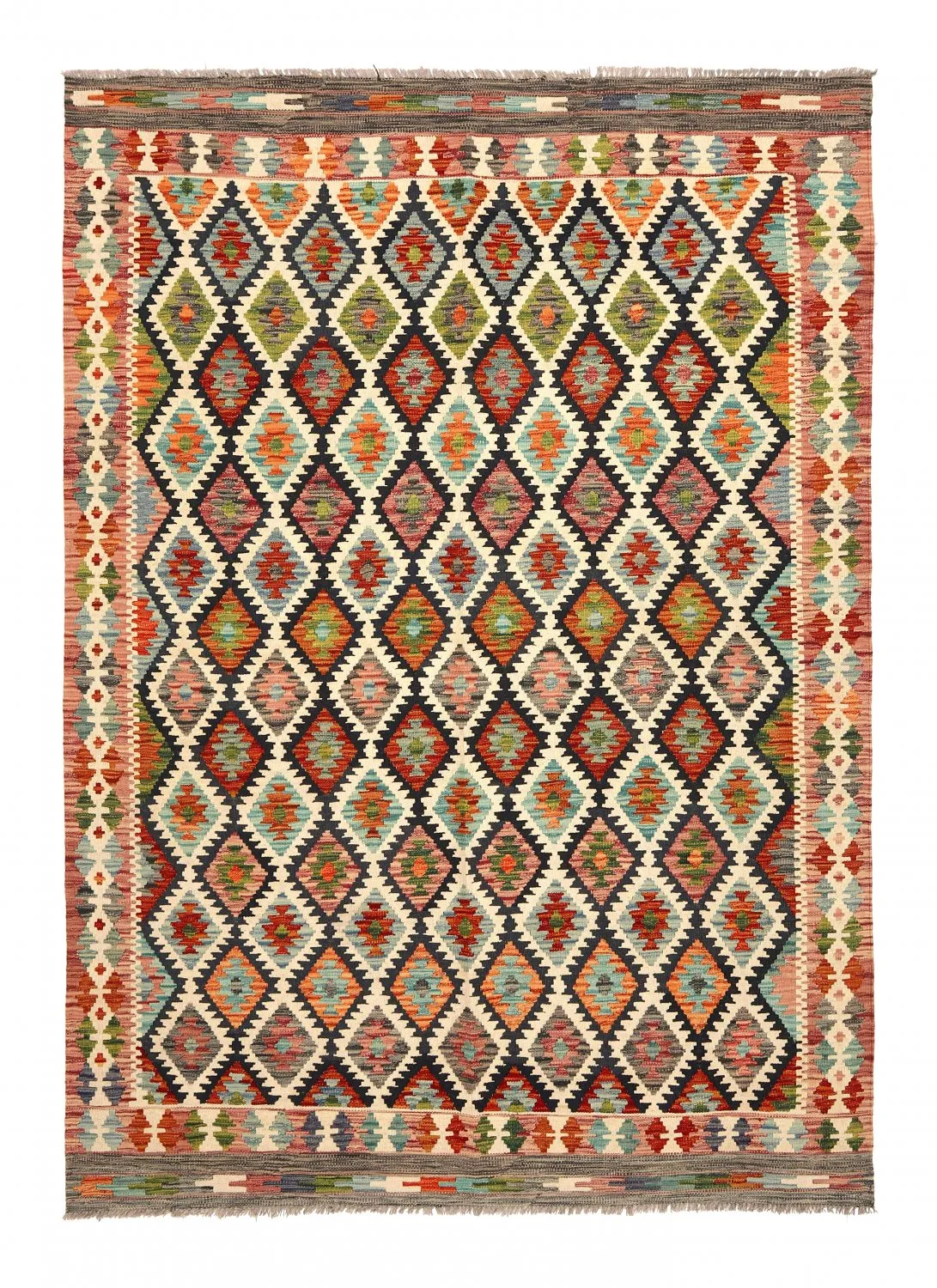 Orientalsk kelimteppe 236 x 175 cm