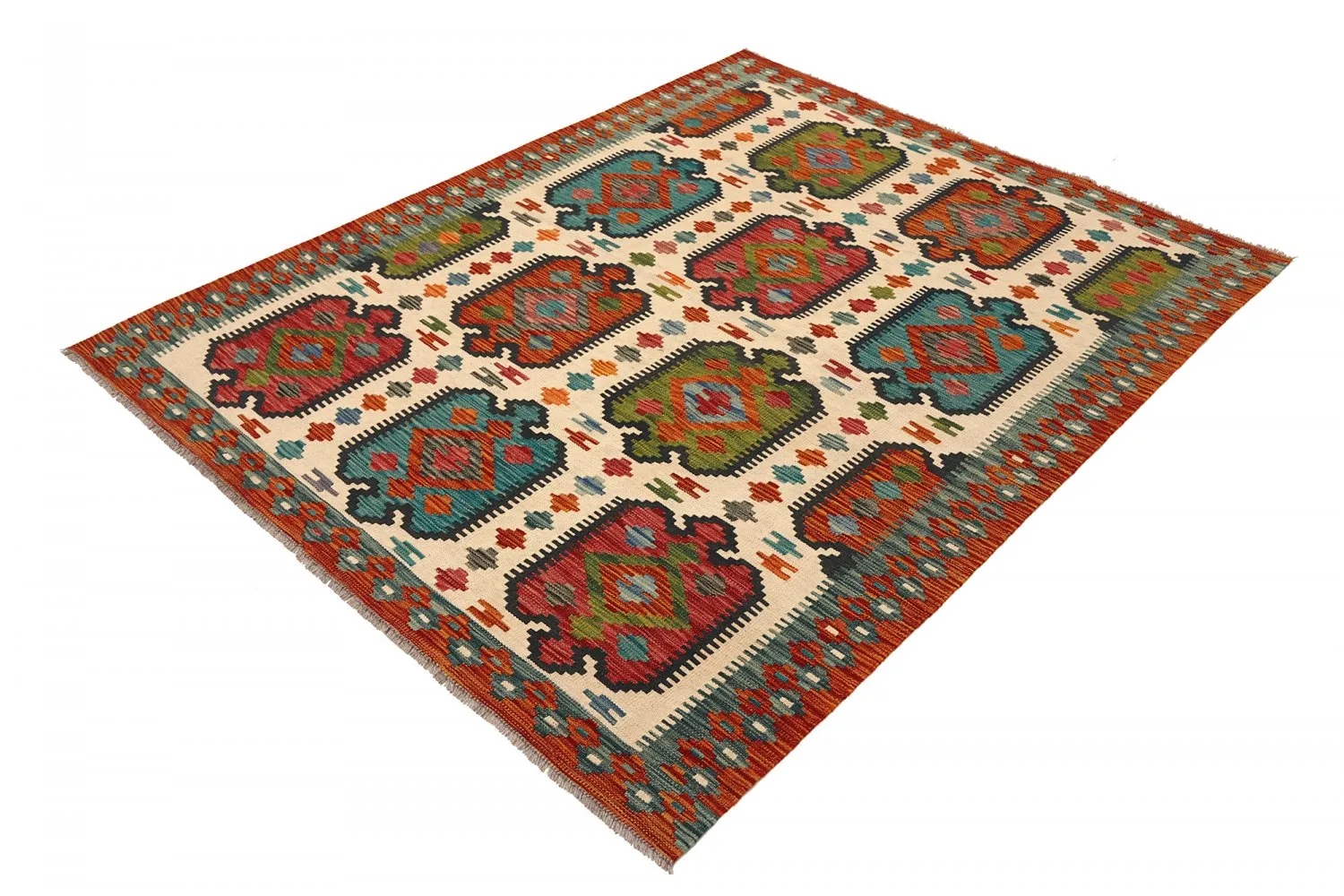 Orientalsk kelimteppe 191 x 155 cm
