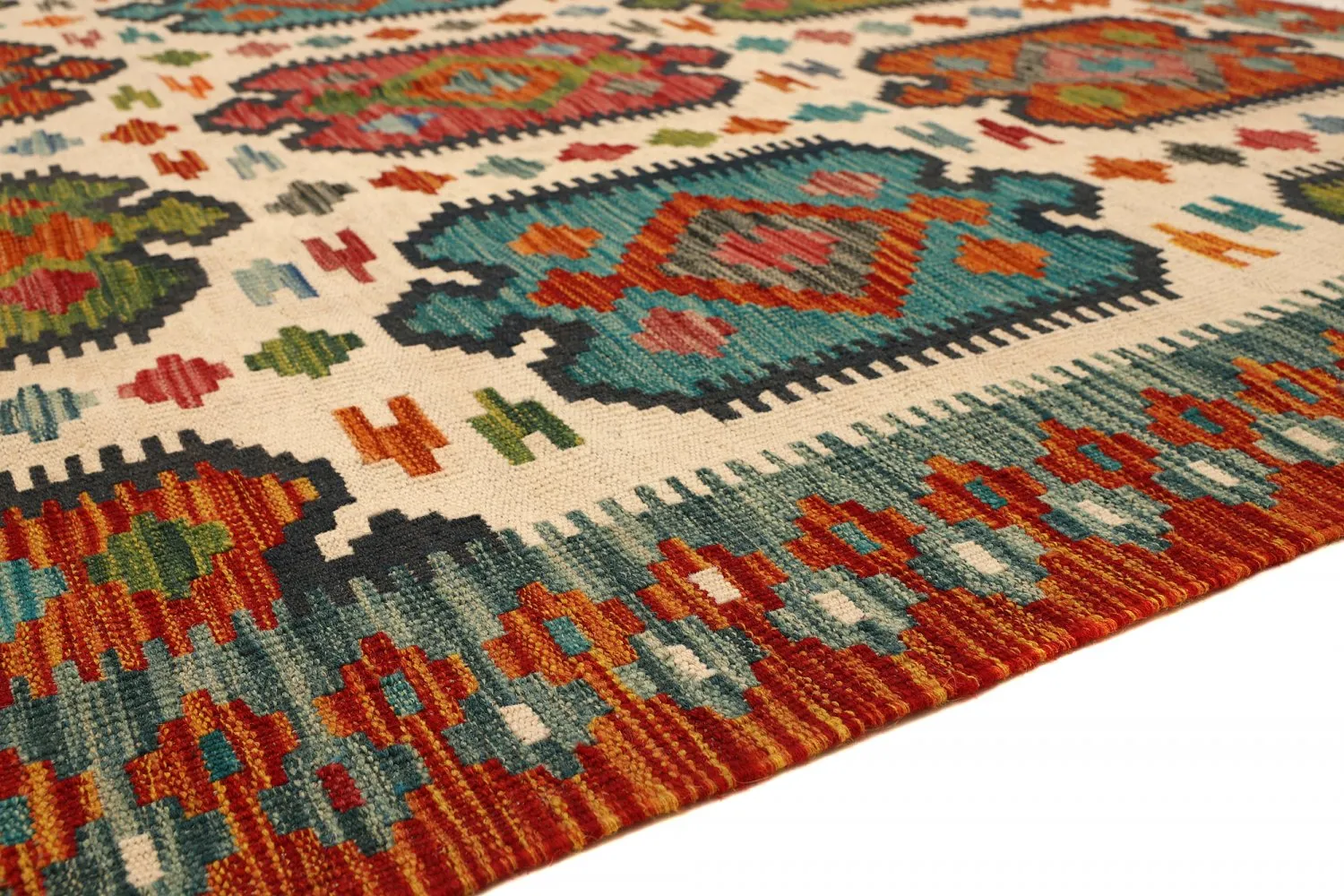 Orientalsk kelimteppe 191 x 155 cm