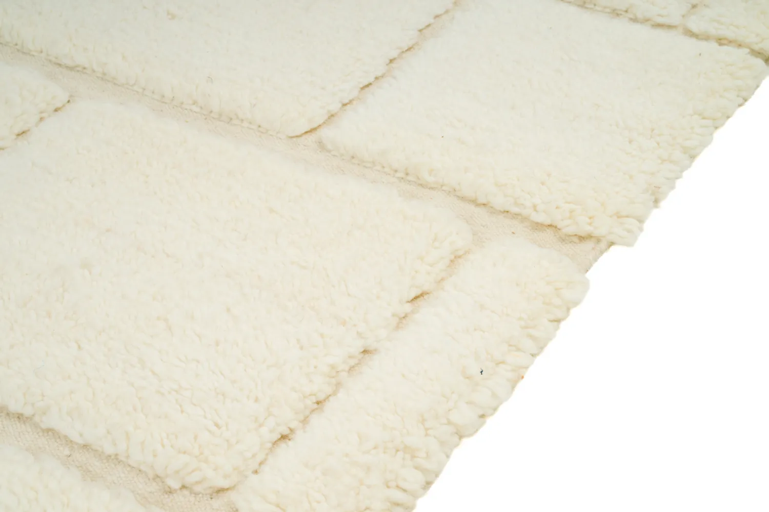 Kelim-teppe Marokkansk Beni Ourain 145 x 255 cm