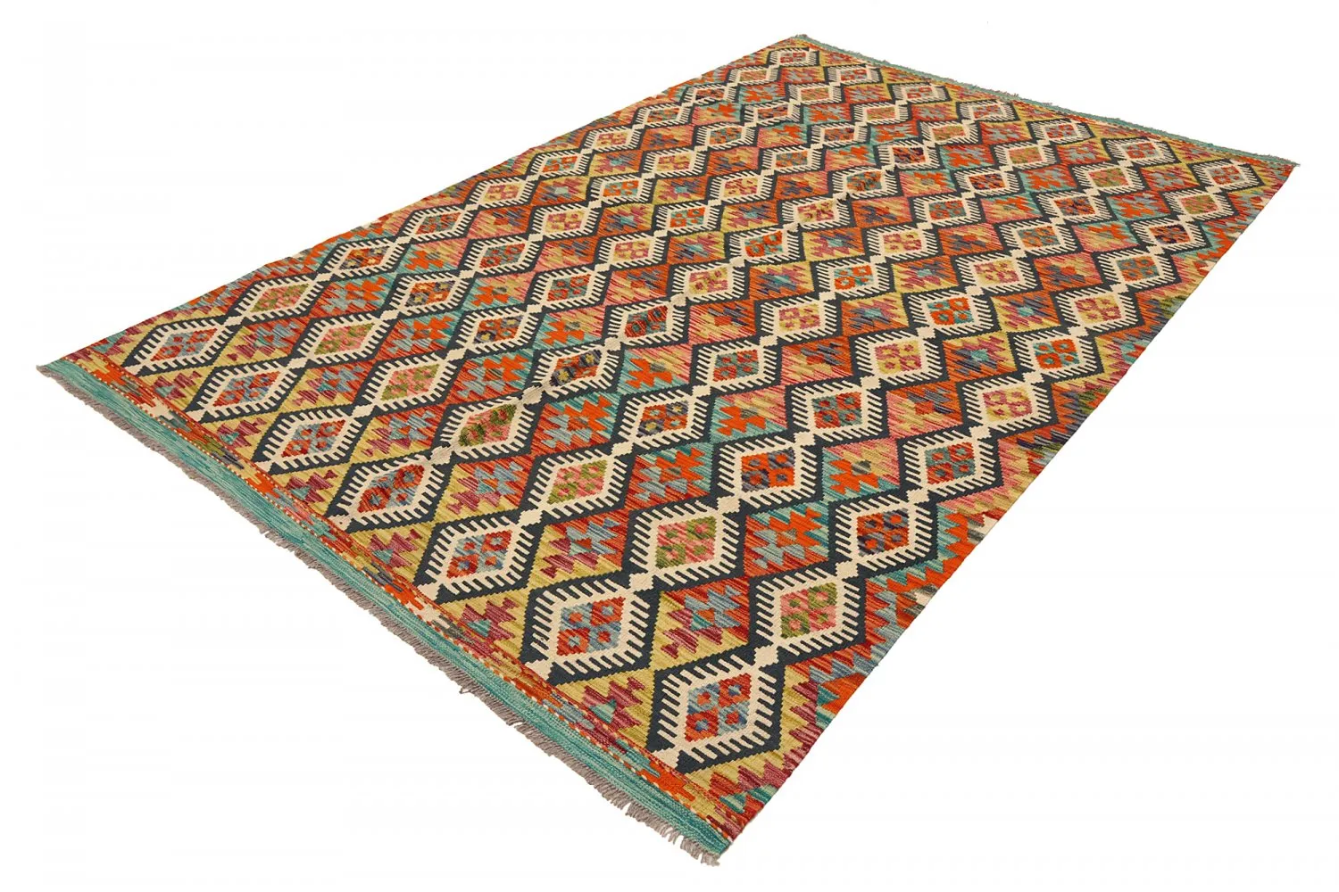 Orientalsk kelimteppe 303 x 199 cm