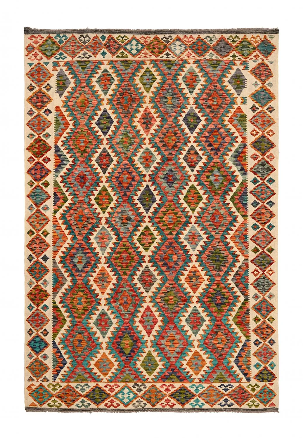 Orientalsk kelimteppe 299 x 203 cm