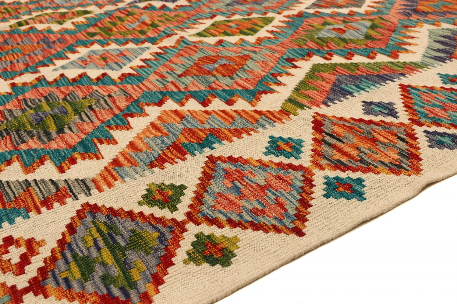 Orientalsk kelimteppe 299 x 203 cm