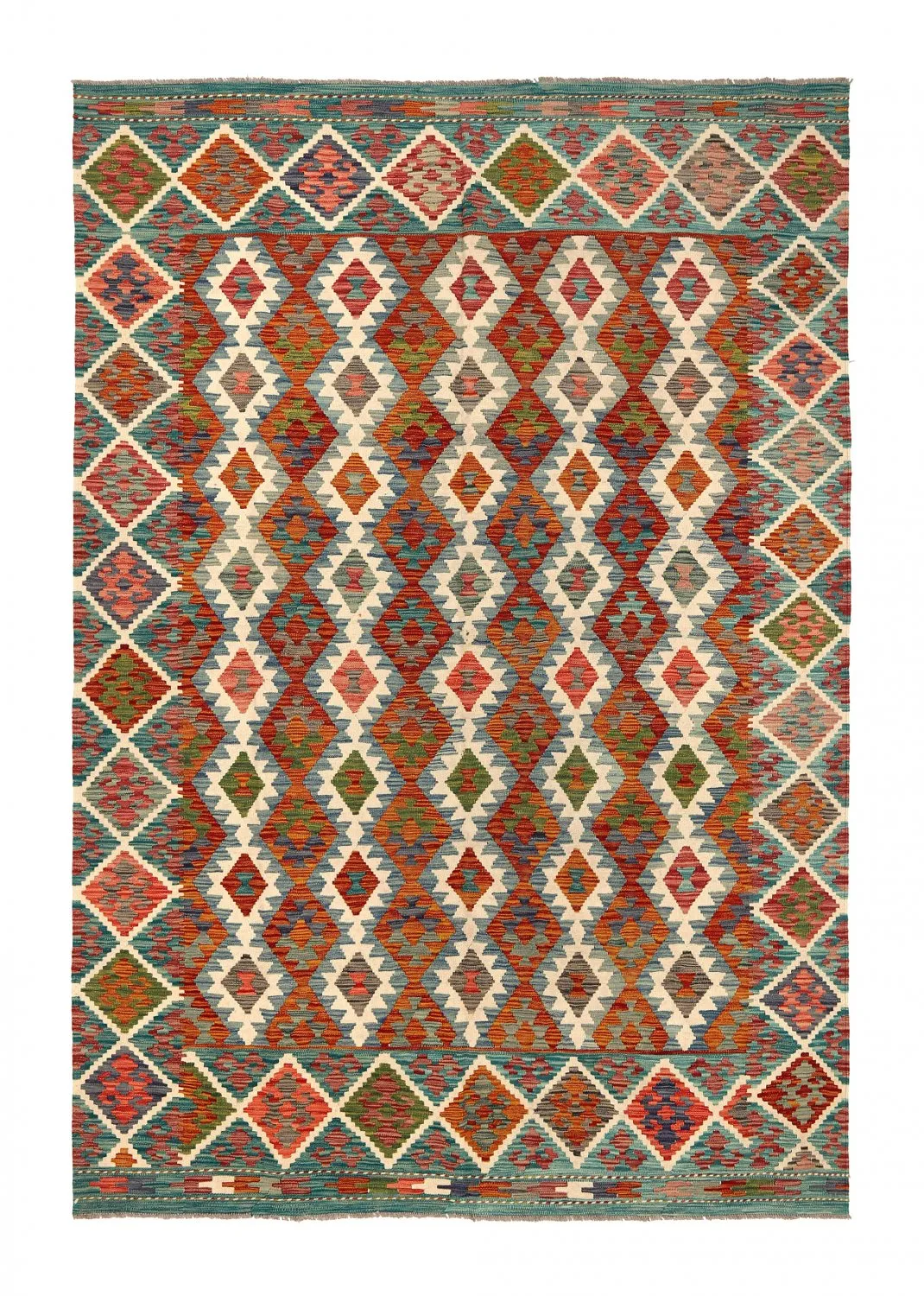Orientalsk kelimteppe 298 x 201 cm