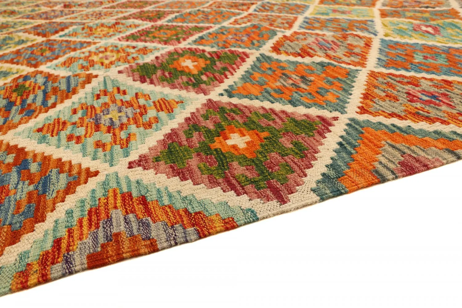 Orientalsk kelimteppe 286 x 211 cm