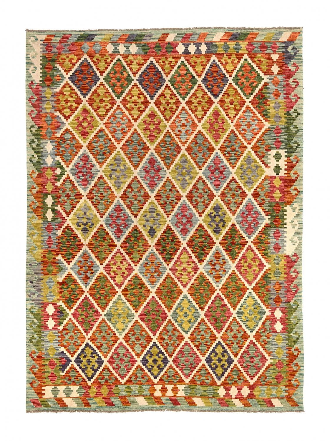 Orientalsk kelimteppe 291 x 210 cm