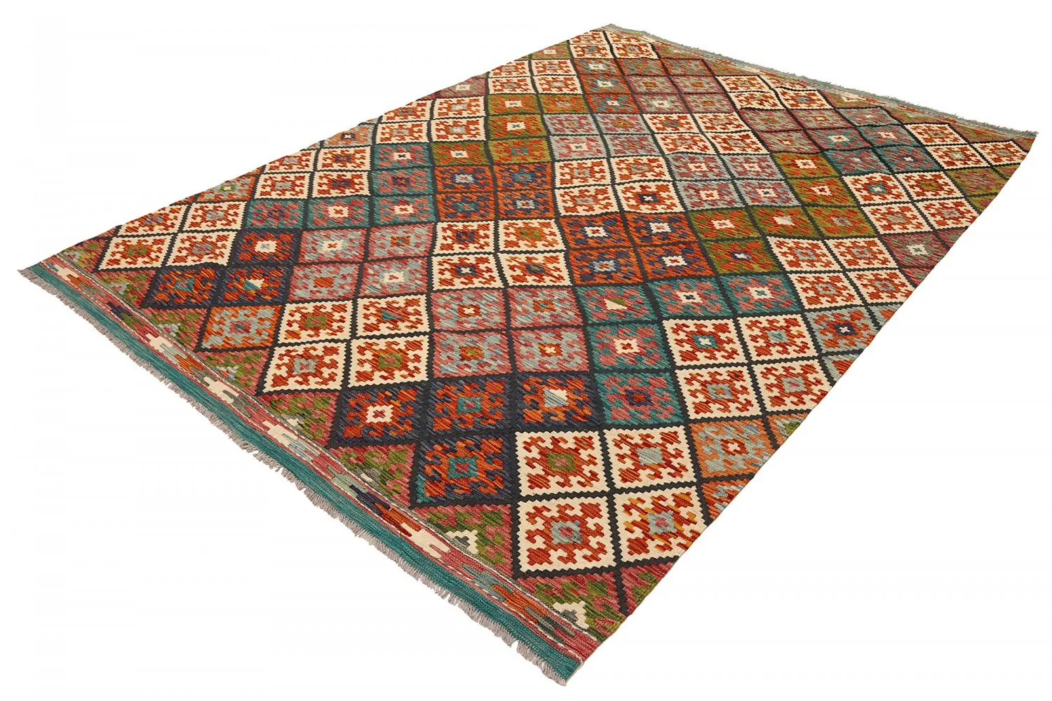 Orientalsk kelimteppe 292 x 209 cm