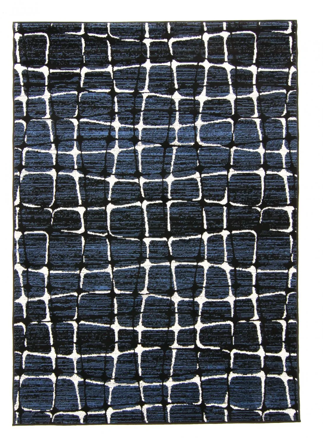 Wilton-teppe - Florence Jeans (marineblå)