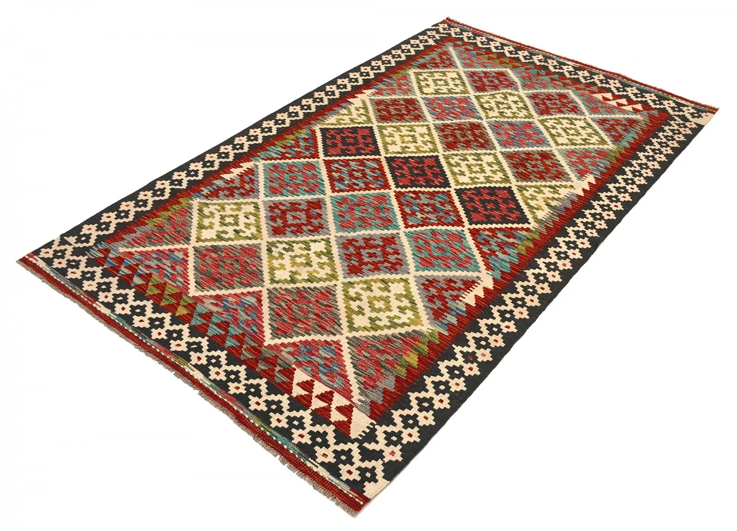 Orientalsk kelimteppe 213 x 123 cm