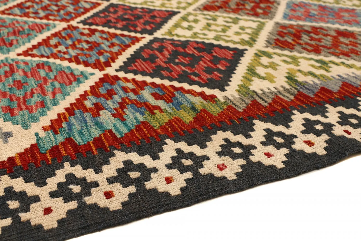 Orientalsk kelimteppe 213 x 123 cm