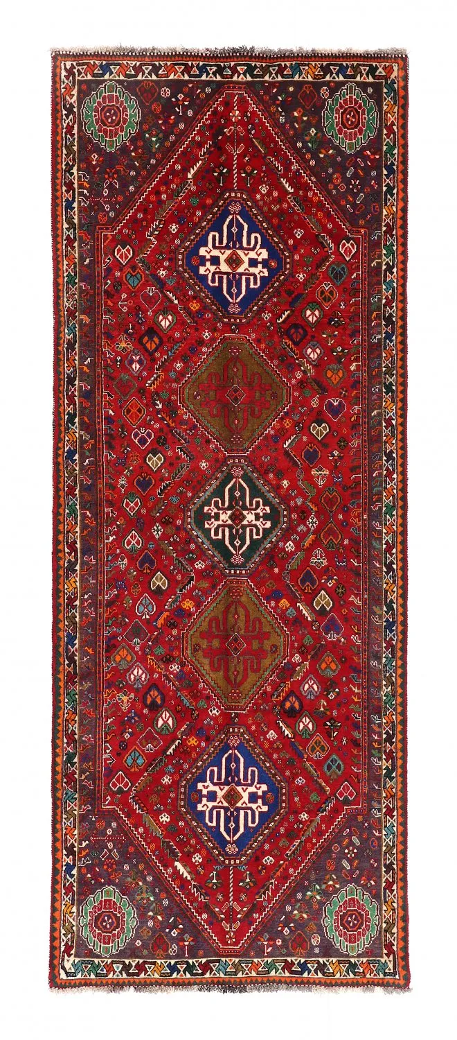 Orientalsk teppe Hamedan 280 x 107 cm