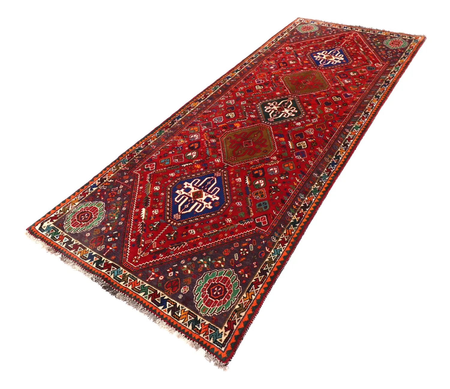 Orientalsk teppe Hamedan 280 x 107 cm