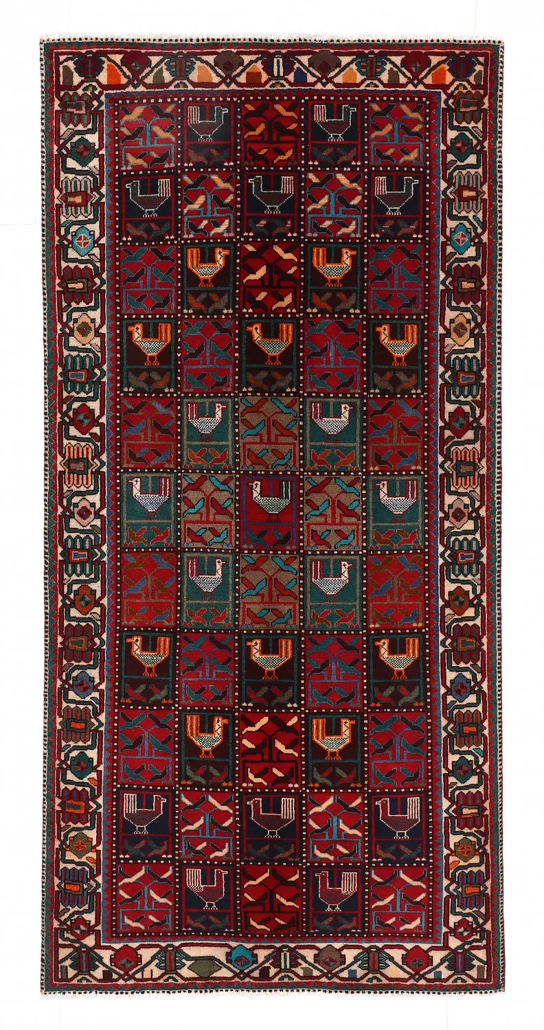 Orientalsk teppe Hamedan 297 x 145 cm