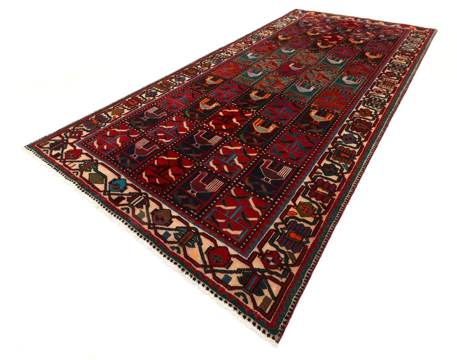 Orientalsk teppe Hamedan 297 x 145 cm