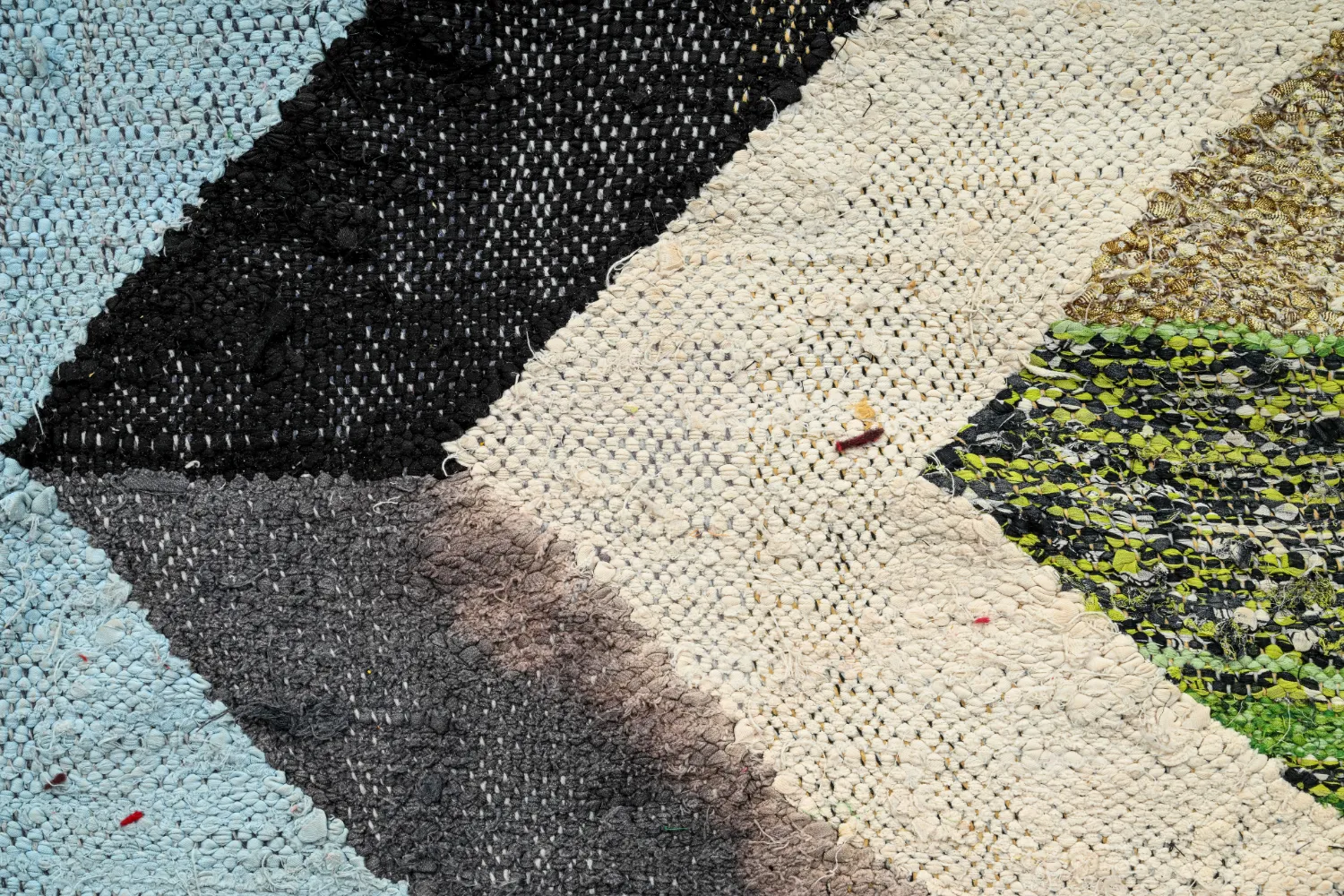 Marokkansk Boucherouite-teppe 155 x 295 cm