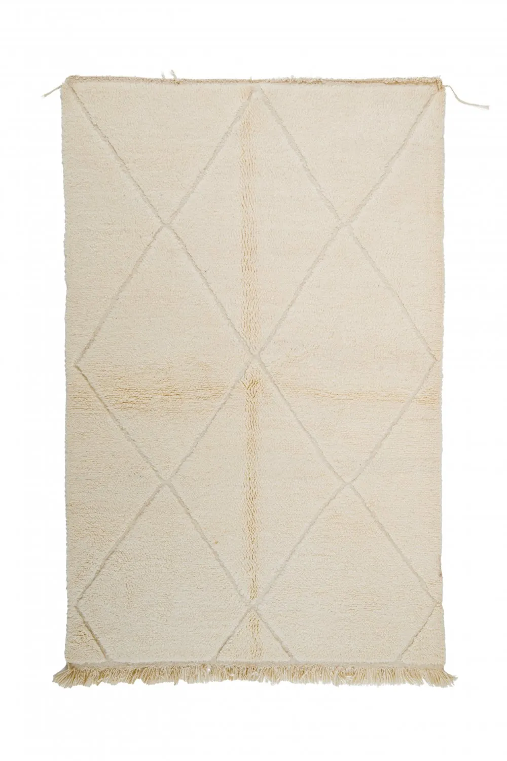 Kelim-teppe Marokkansk Beni Ourain 250 x 155 cm