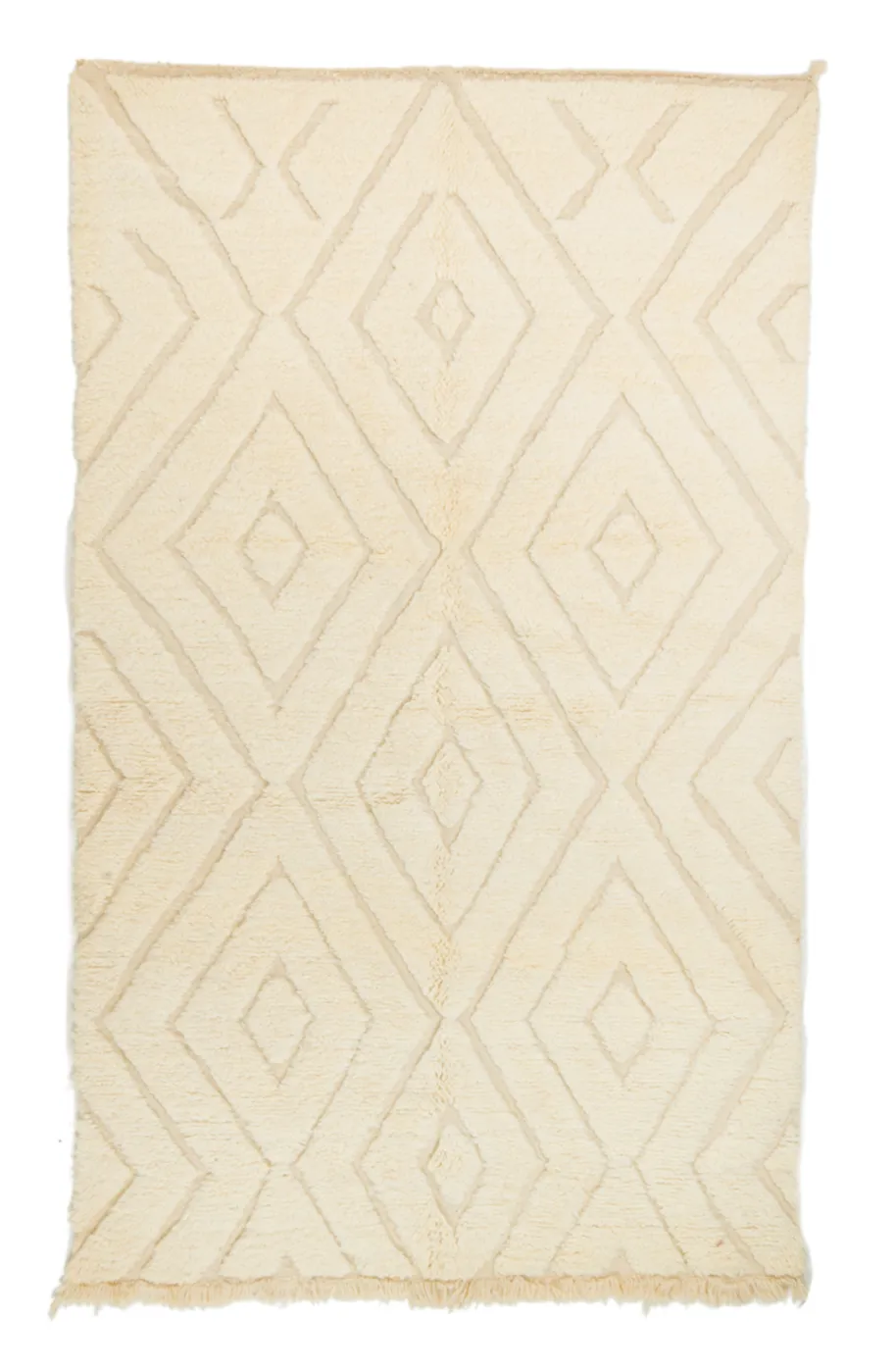 Kelim-teppe Marokkansk Beni Ourain 155 x 265 cm