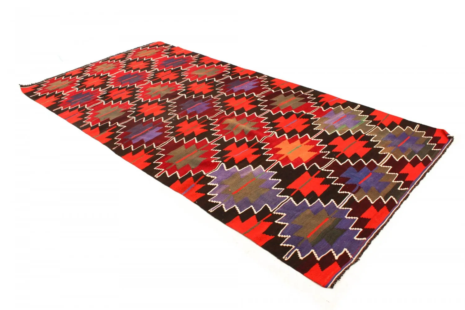 Kelim-teppe Tyrkisk 334 x 167 cm