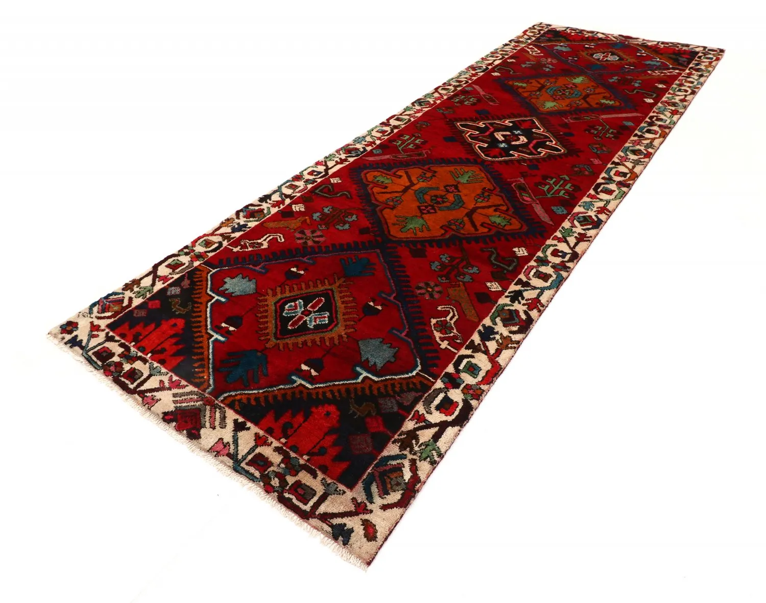 Orientalsk teppe Hamedan 307 x 104 cm