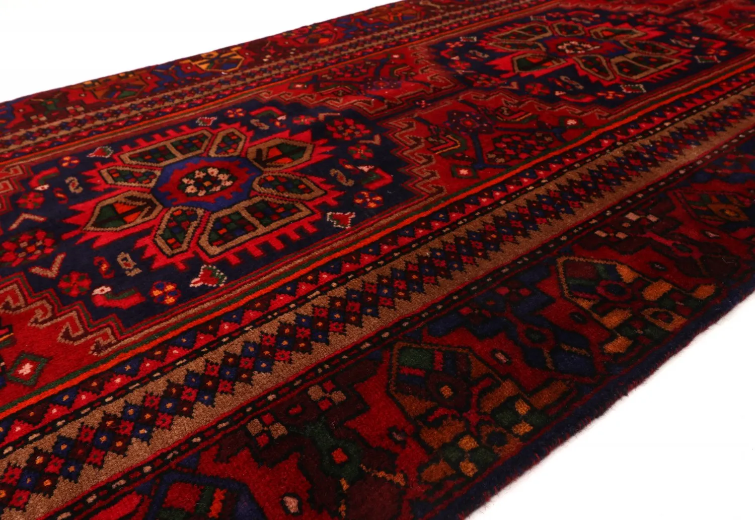 Orientalsk teppe Hamedan 301 x 113 cm