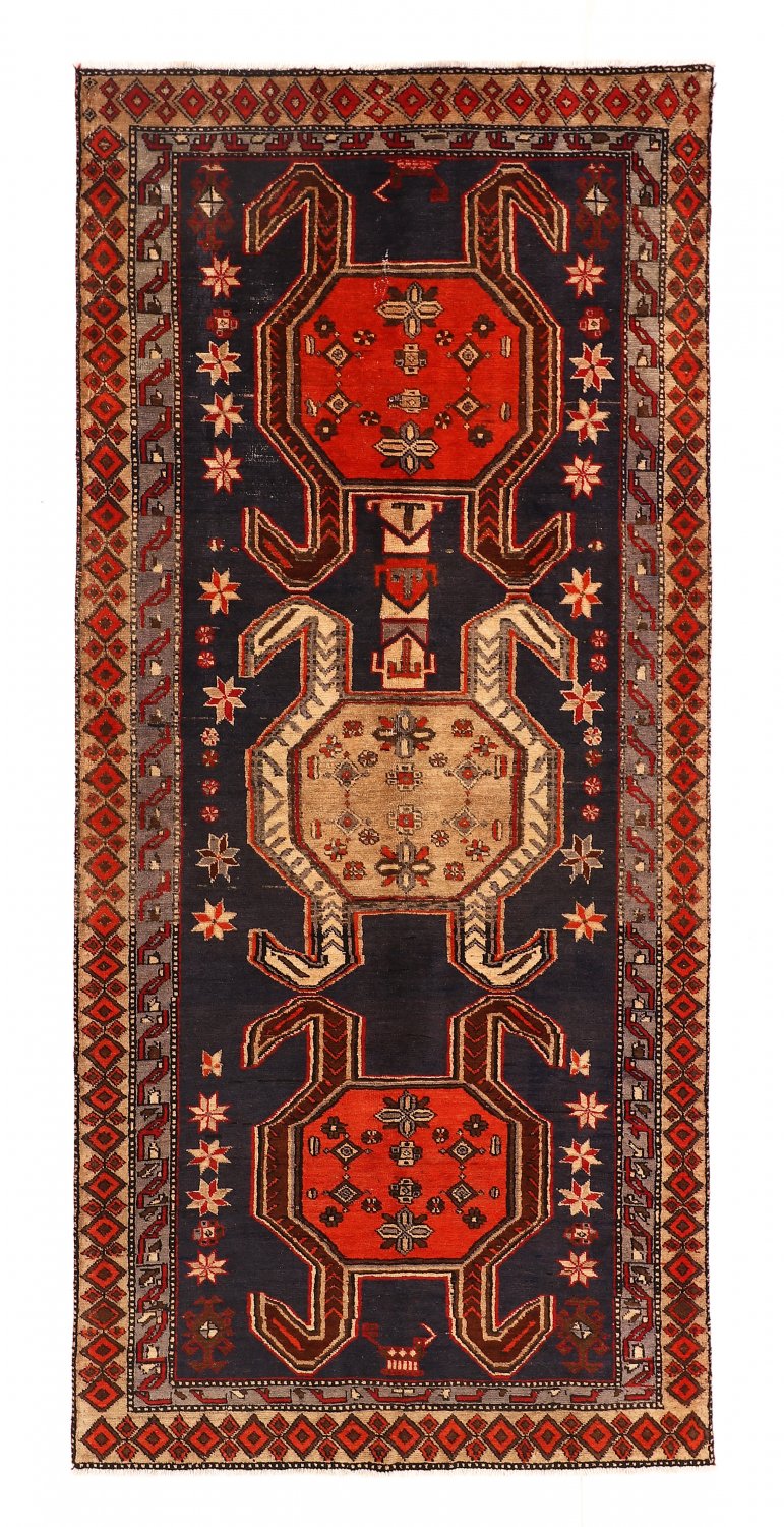 Persisk teppe Hamedan 273 x 119 cm