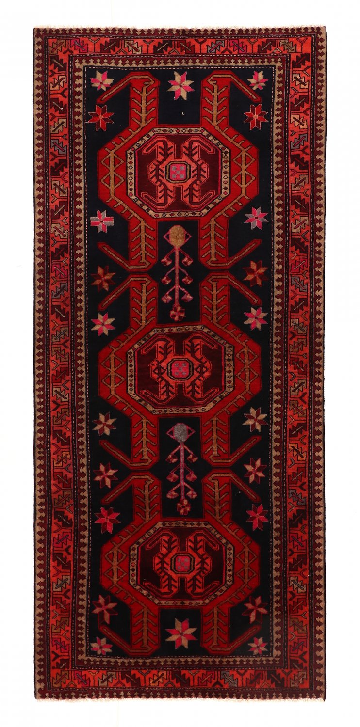 Persisk teppe Hamedan 278 x 121 cm