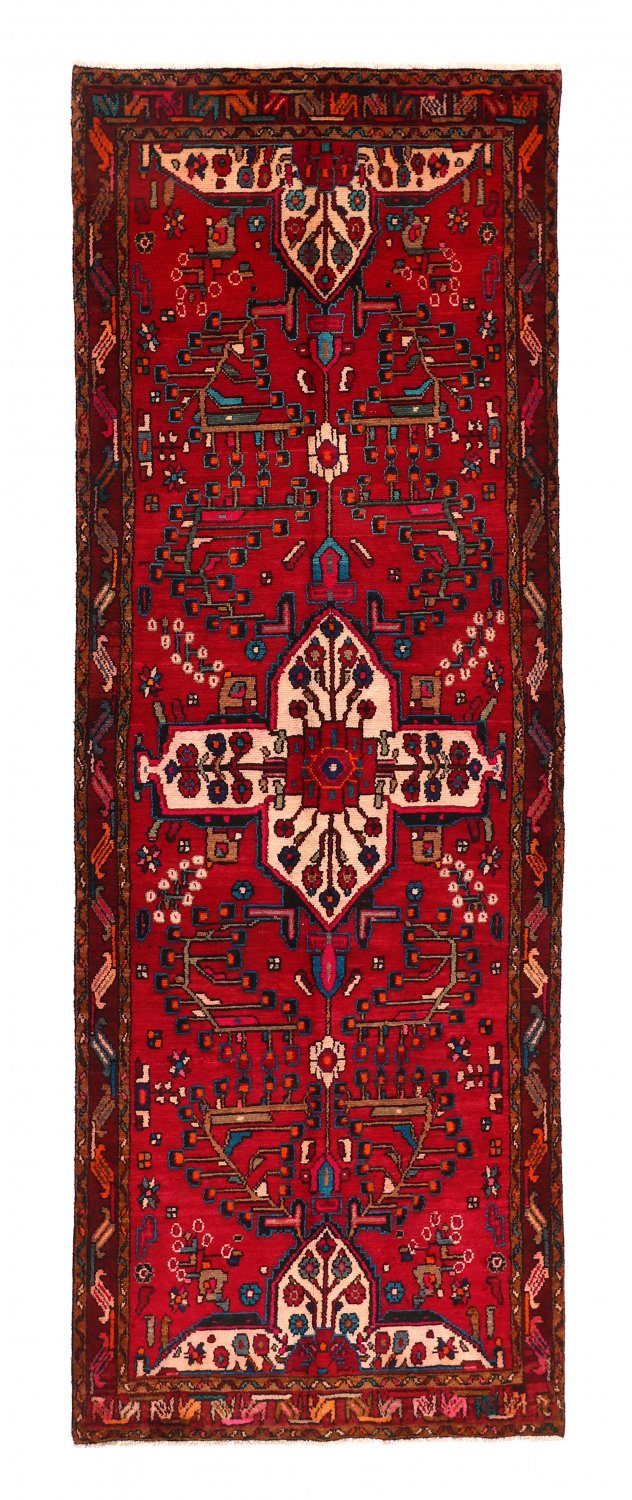 Persisk teppe Hamedan 312 x 111 cm