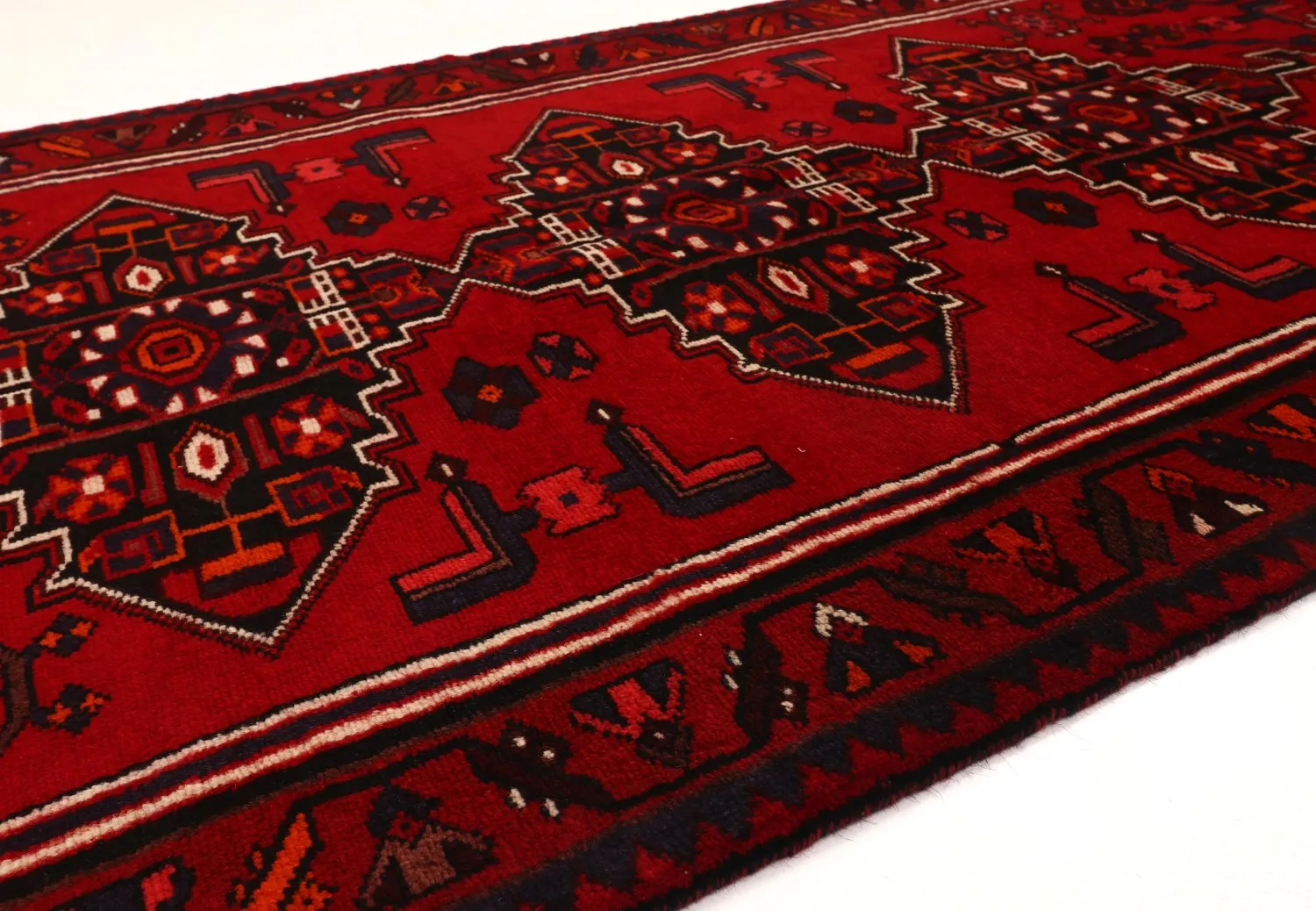 Orientalsk teppe Hamedan 286 x 104 cm