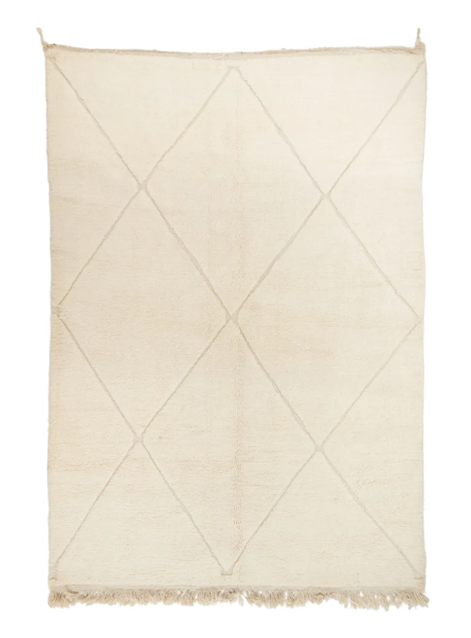Kelim-teppe Marokkansk Beni Ourain 210 x 310 cm