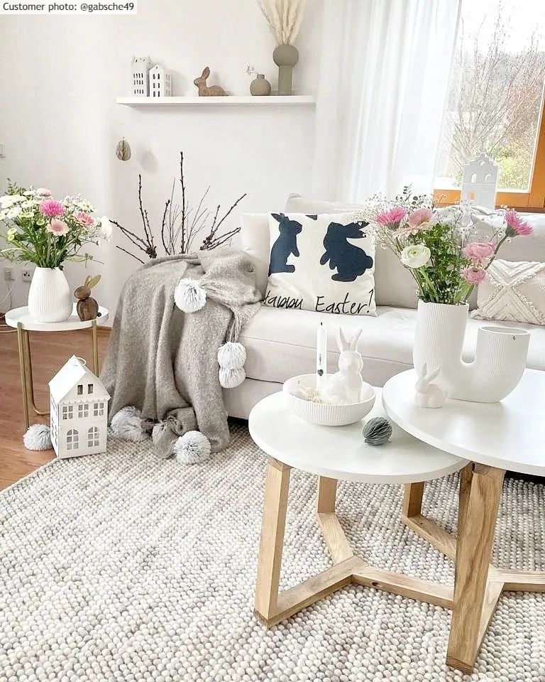 Ullteppe - Luna (beige)