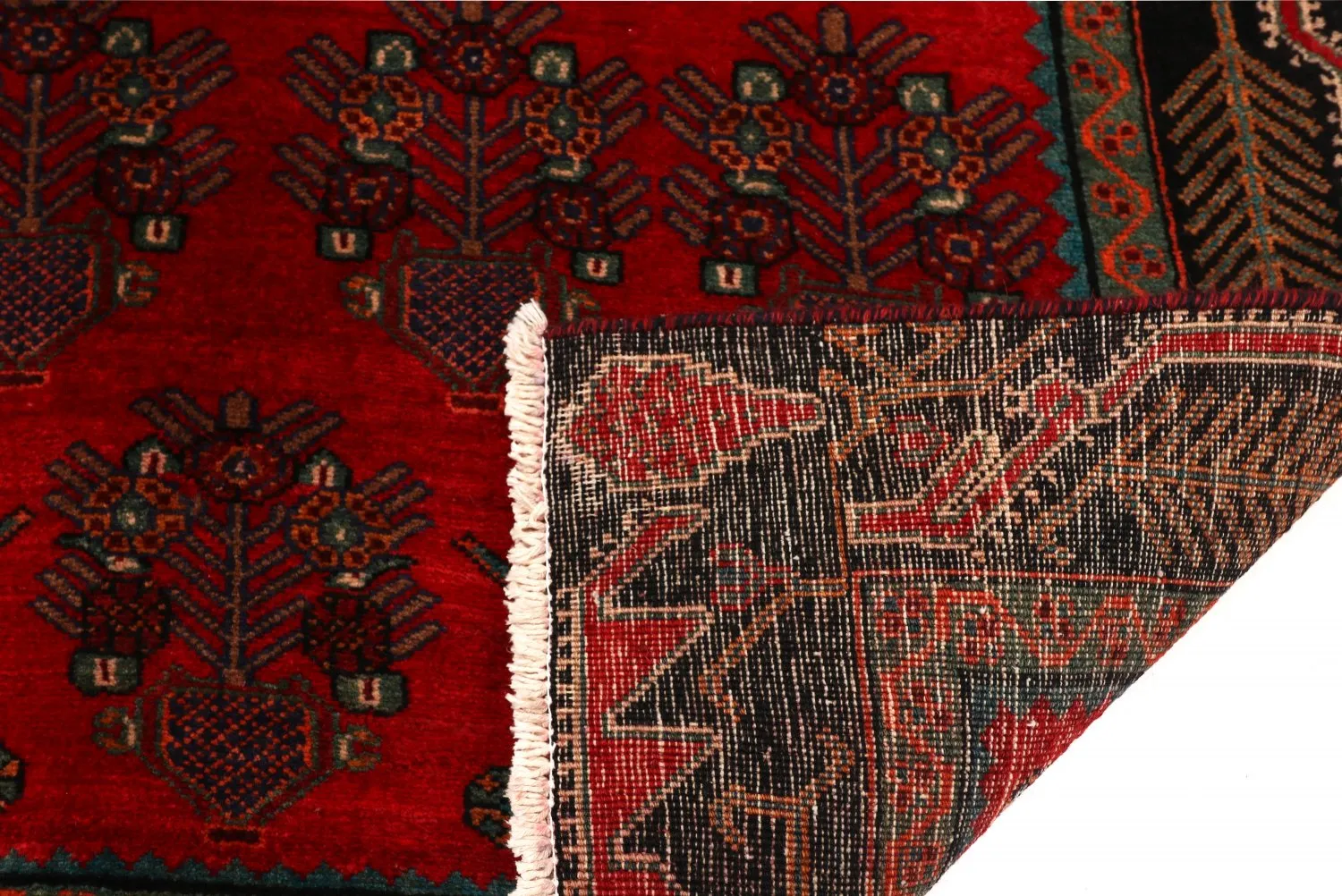 Orientalsk teppe Hamedan 297 x 116 cm
