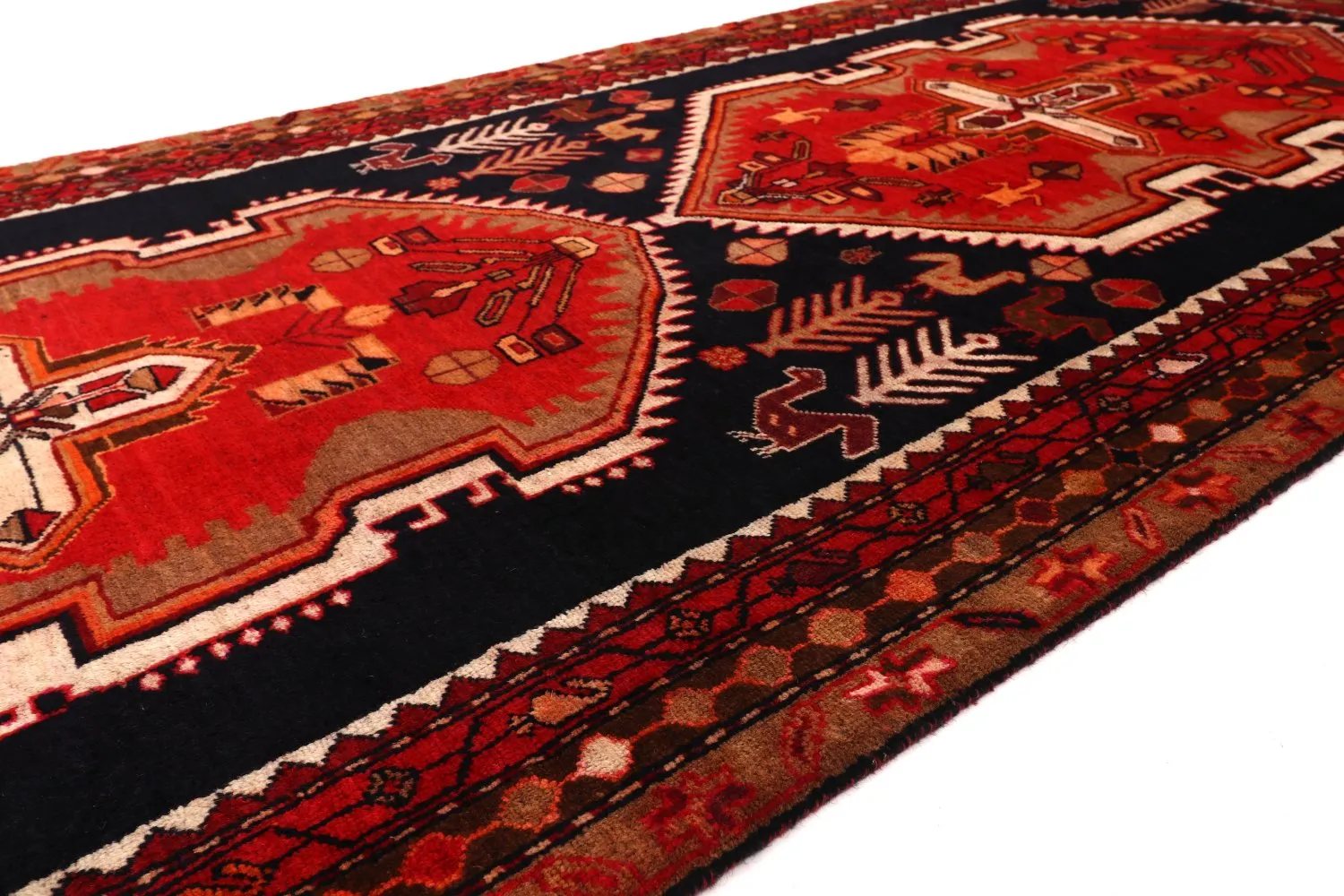 Orientalsk teppe Hamedan 305 x 128 cm