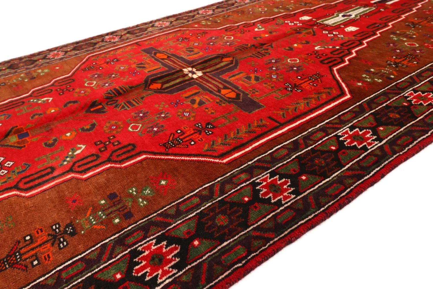 Orientalsk teppe Hamedan 297 x 131 cm