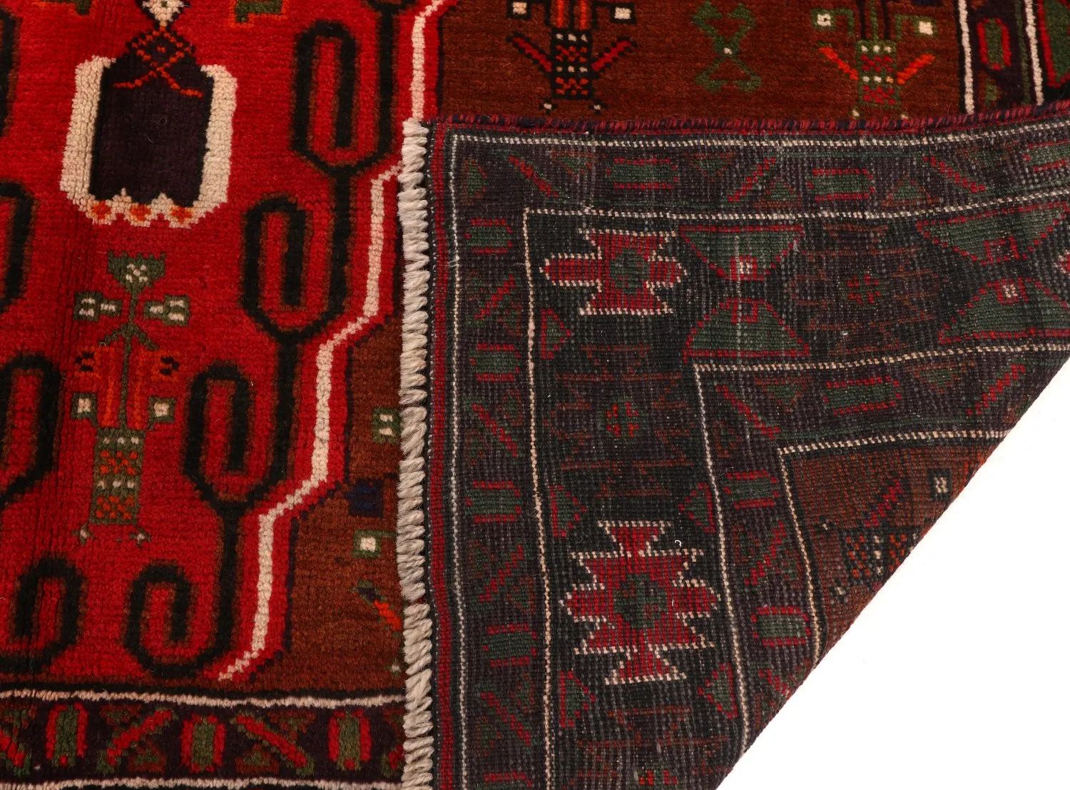 Orientalsk teppe Hamedan 297 x 131 cm
