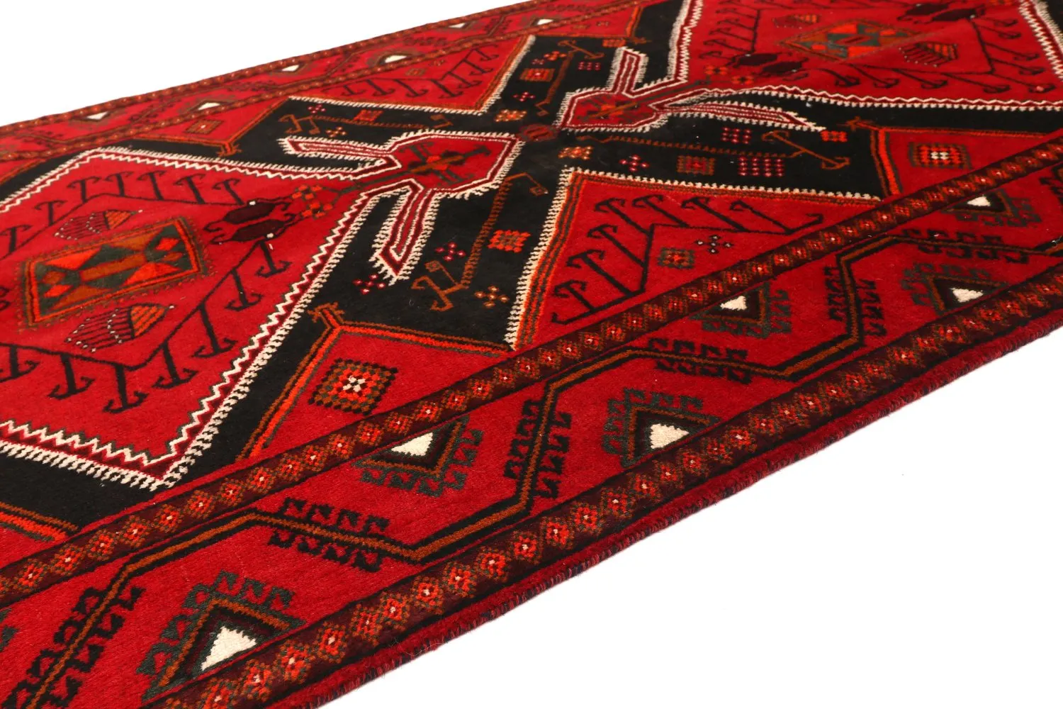 Orientalsk teppe Hamedan 299 x 127 cm