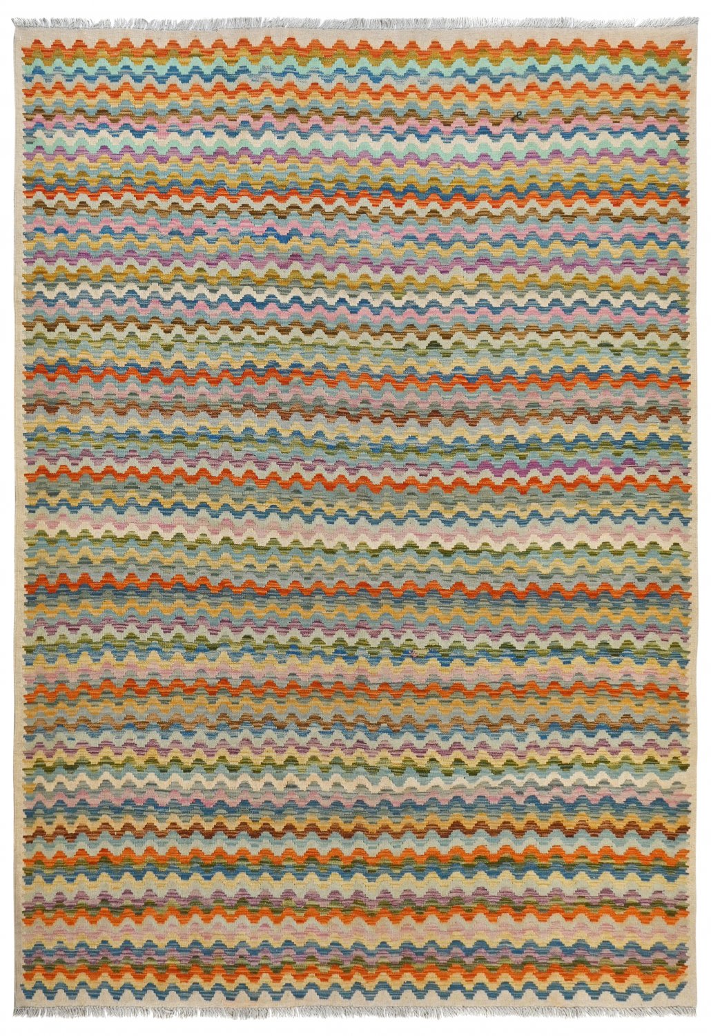 Kelim-teppe Afghansk 293 x 199 cm