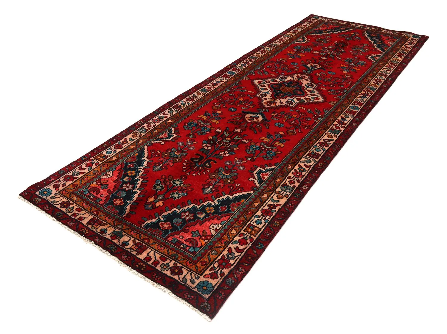 Orientalsk teppe Hamedan 309 x 103 cm