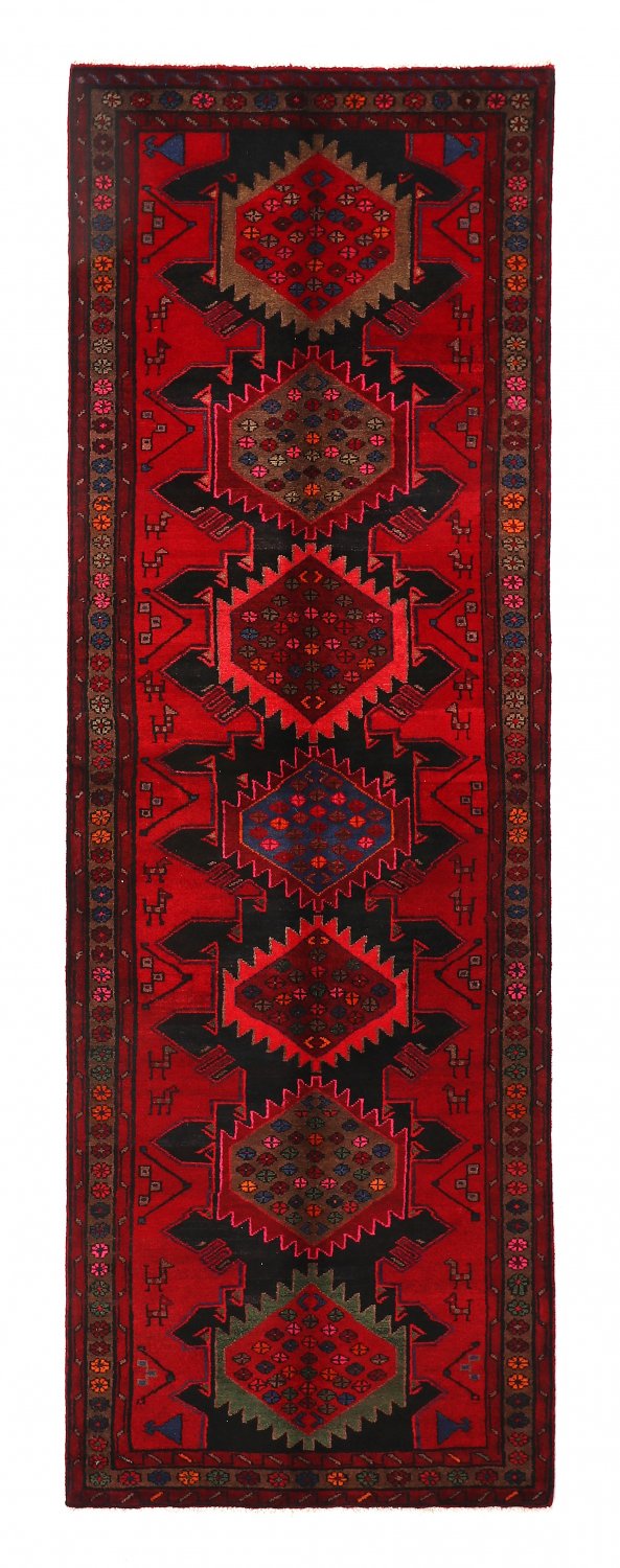Persisk teppe Hamedan 308 x 104 cm