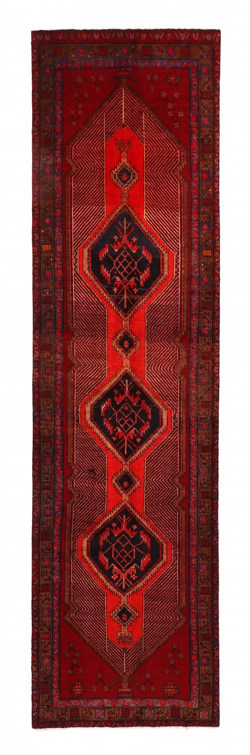 Persisk teppe Hamedan 381 x 106 cm