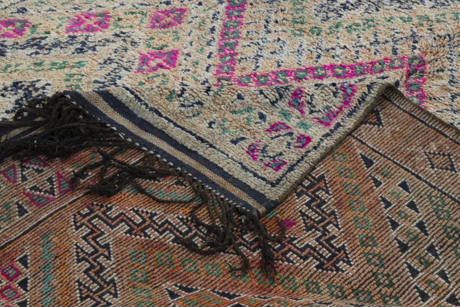 Kelim-teppe Marokkansk Azilal Special Edition 340 x 210 cm